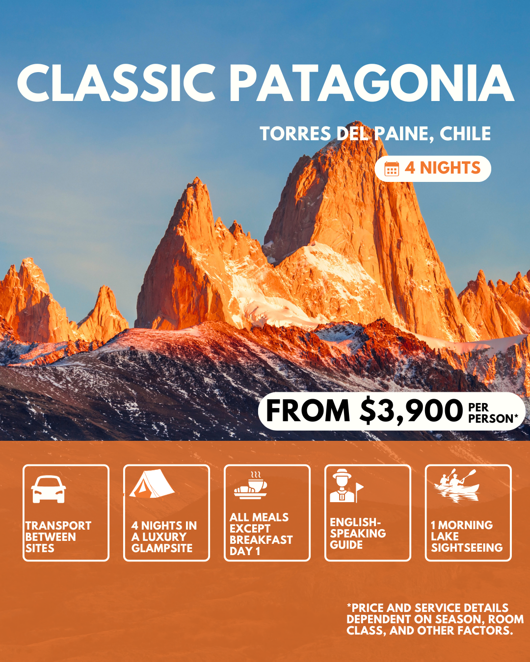 5 Day Classic Patagonia