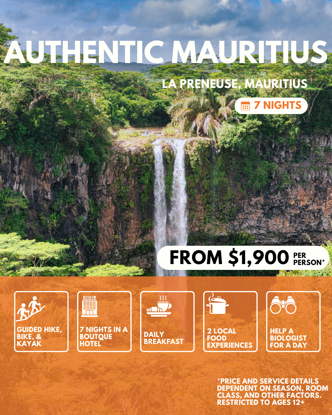 7 Day Authentic Mauritius