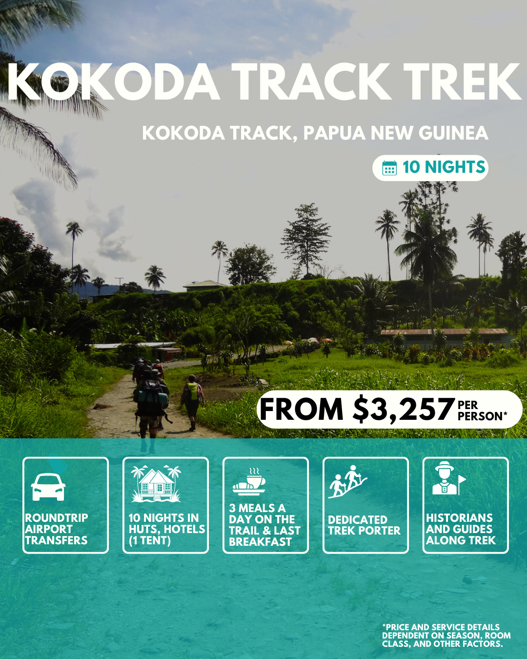 11 Day Kokoda Track Trek.