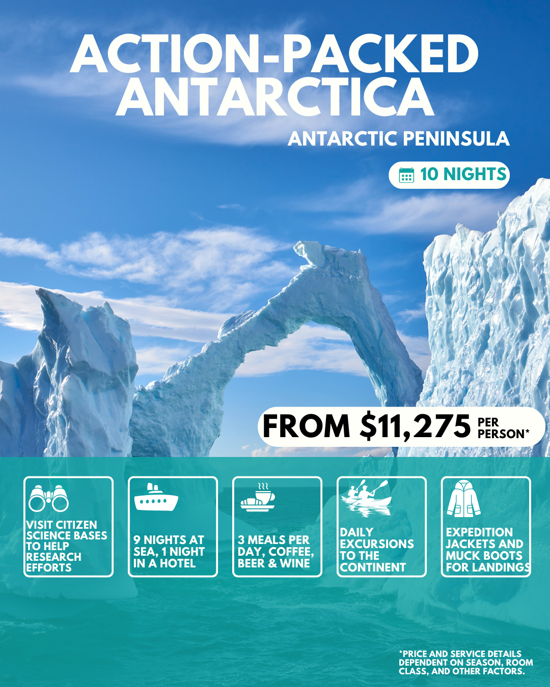 11 Day Action-Packed Antarctica