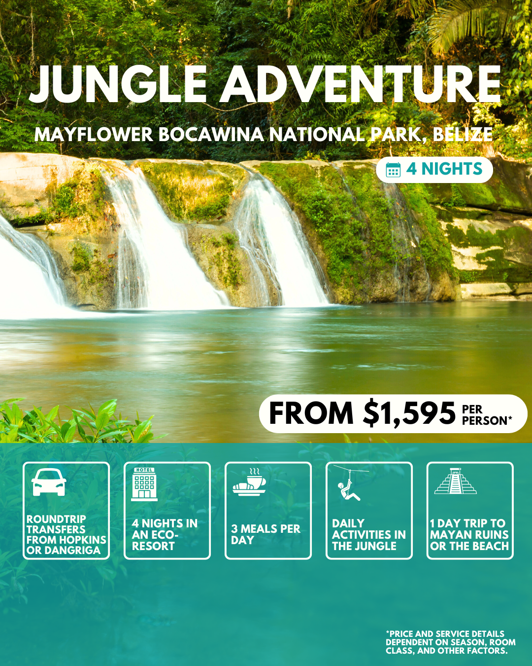 5 Day Belize Jungle Adventure